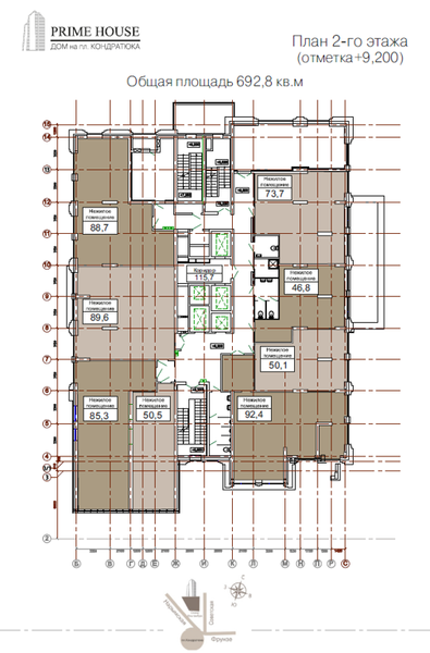 Файл:Prime House (план 2 этаж).png