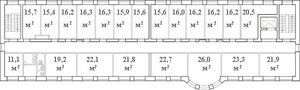 Миниатюра для Файл:Крашенинникова 3-й переулок 3-1 (этажи с 2 по 5).jpg